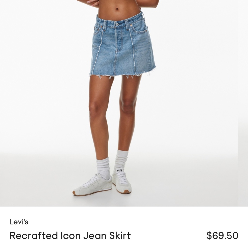 Levi’s Recrafted Icon Jean Skirt